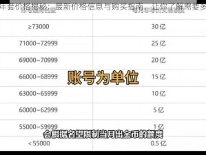 DNF年套价格揭秘：最新价格信息与购买指南，让你了解需要多少钱