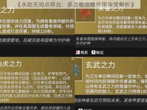 《永劫无间点将台：多功能战略作用深度解析》