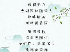 抖音妹妹绝情雁之歌：世间雁过留影，心湖无波尽成缘