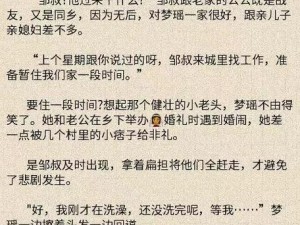 小说脔欲共妻 h：体验禁忌快感，感受独特魅力