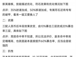 魂斗罗归来英雄战力提升攻略：技能升级与觉醒核心策略详解