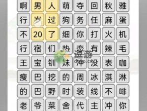 汉字找茬王：热梗通关攻略大全，轻松掌握消除秘籍