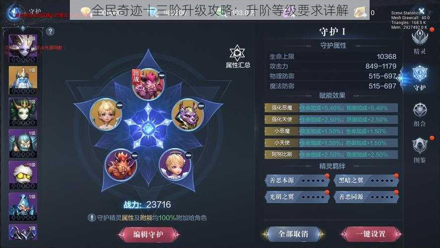 全民奇迹十三阶升级攻略:升阶等级要求详解