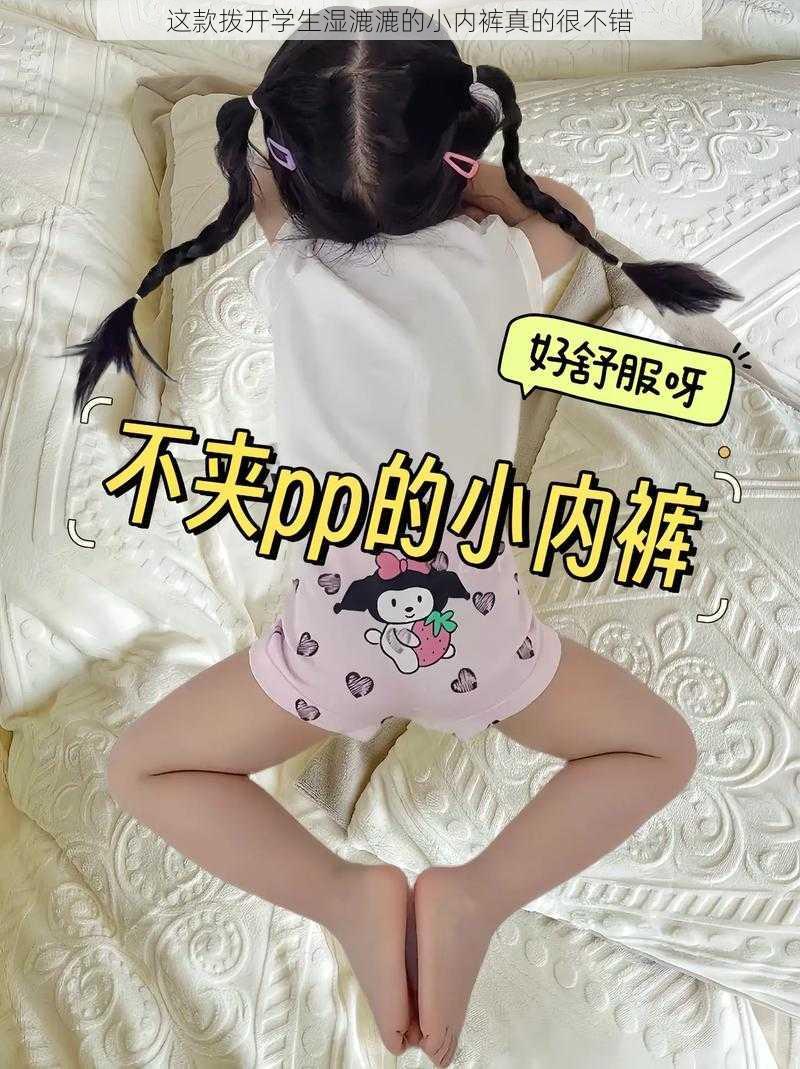 这款拨开学生湿漉漉的小内裤真的很不错