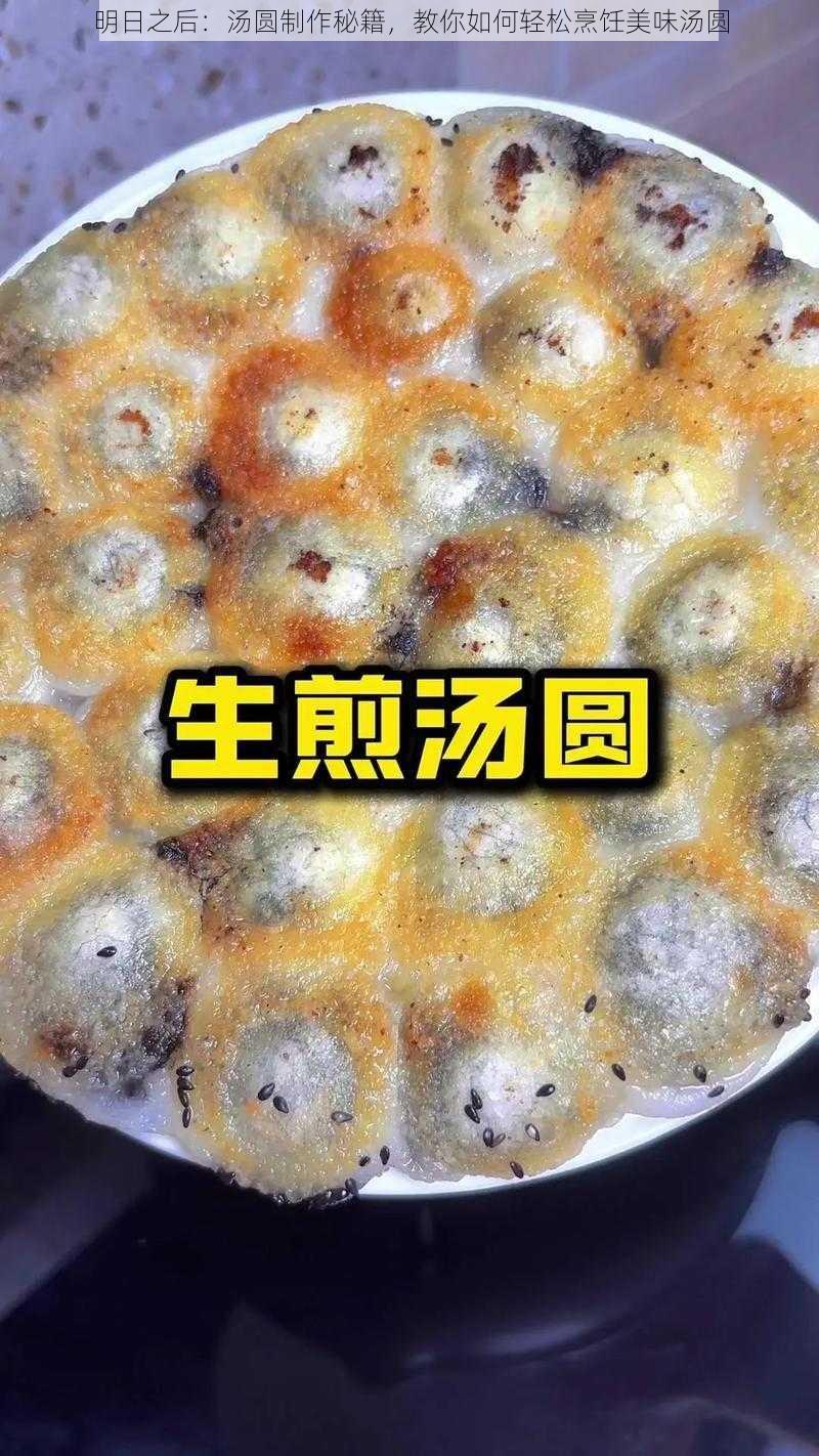 明日之后:汤圆制作秘籍,教你如何轻松烹饪美味汤圆