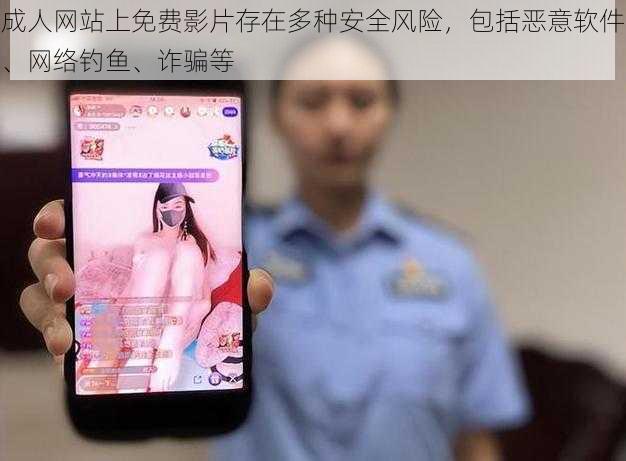 成人网站上免费影片存在多种安全风险,包括恶意软件、网络钓鱼、诈骗等