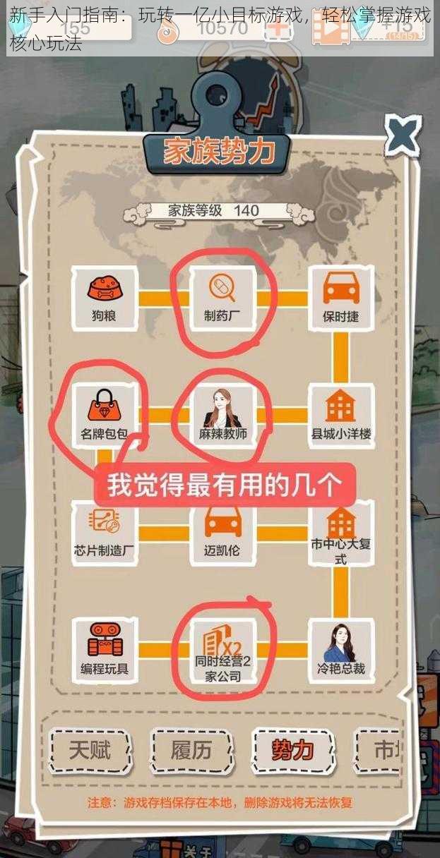 新手入门指南:玩转一亿小目标游戏,轻松掌握游戏核心玩法