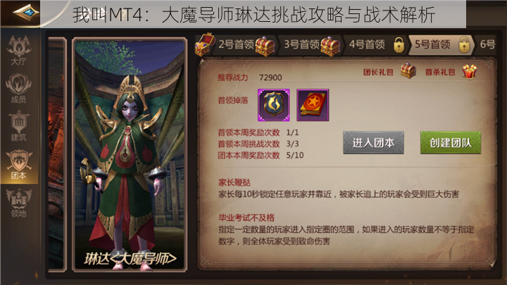 我叫MT4：大魔导师琳达挑战攻略与战术解析