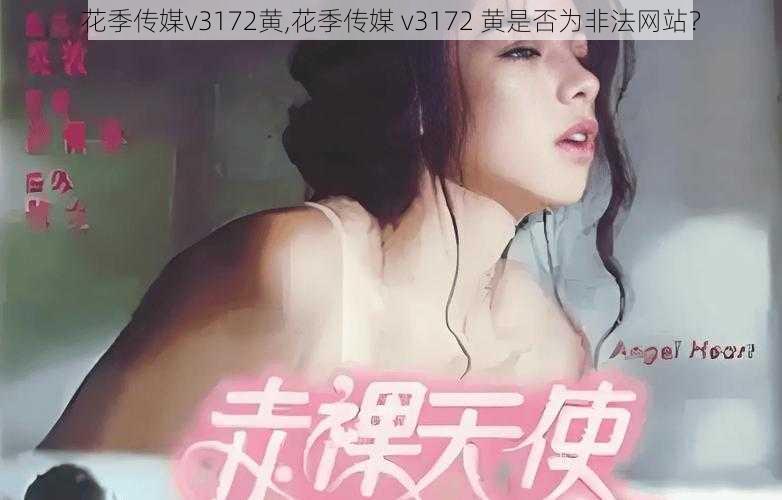 花季传媒v3172黄,花季传媒 v3172 黄是否为非法网站？