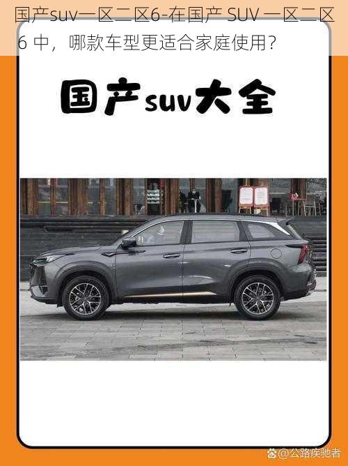 国产suv一区二区6-在国产 SUV 一区二区 6 中，哪款车型更适合家庭使用？