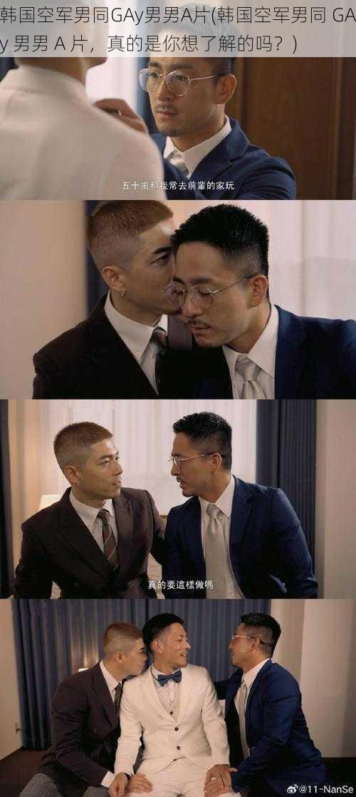 韩国空军男同GAy男男A片(韩国空军男同 GAy 男男 A 片,真的是你想了解的吗?)