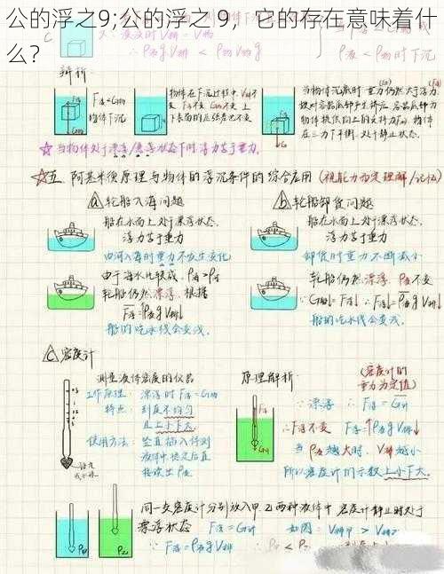 公的浮之9;公的浮之 9，它的存在意味着什么？