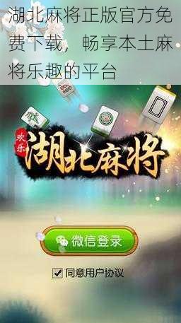 湖北麻将正版官方免费下载，畅享本土麻将乐趣的平台