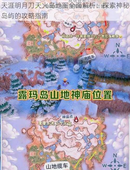 天涯明月刀天火岛地图全面解析:探索神秘岛屿的攻略指南