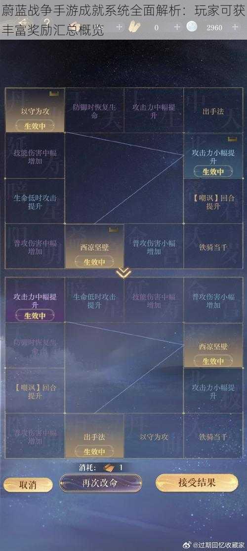 蔚蓝战争手游成就系统全面解析:玩家可获丰富奖励汇总概览