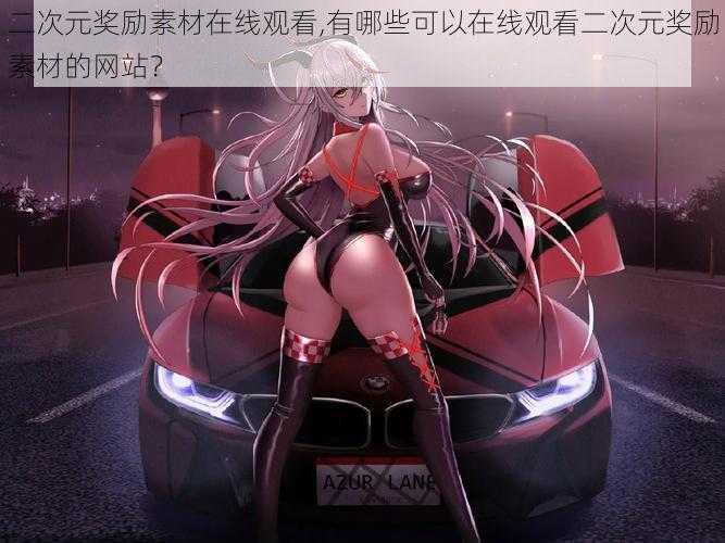 二次元奖励素材在线观看,有哪些可以在线观看二次元奖励素材的网站?