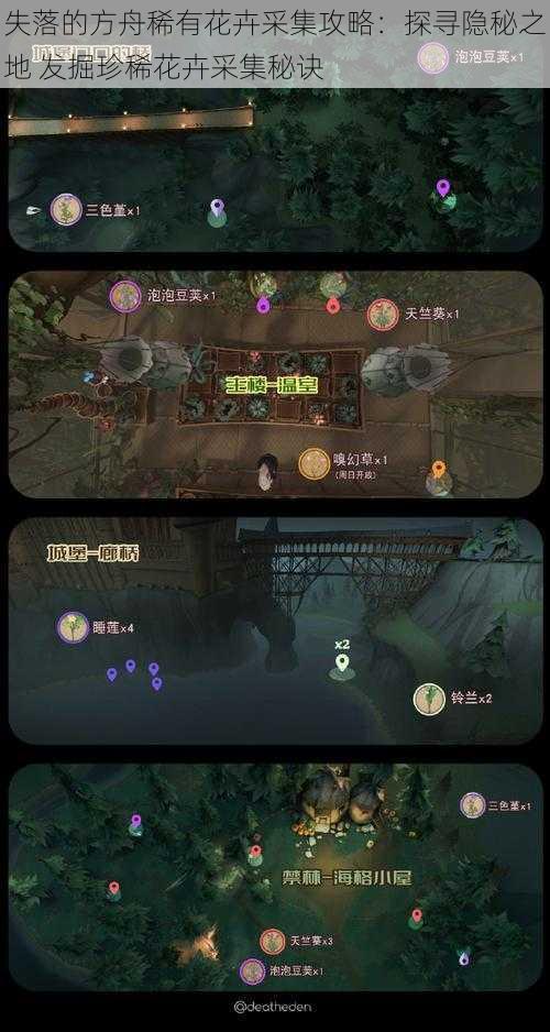失落的方舟稀有花卉采集攻略:探寻隐秘之地 发掘珍稀花卉采集秘诀