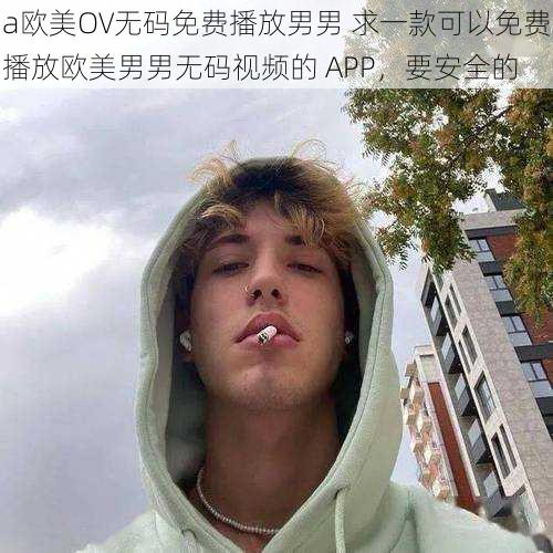 a欧美OV无码免费播放男男 求一款可以免费播放欧美男男无码视频的 APP，要安全的