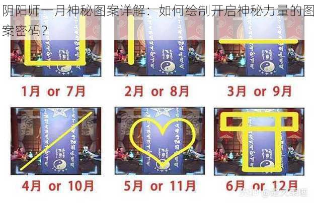 阴阳师一月神秘图案详解:如何绘制开启神秘力量的图案密码?