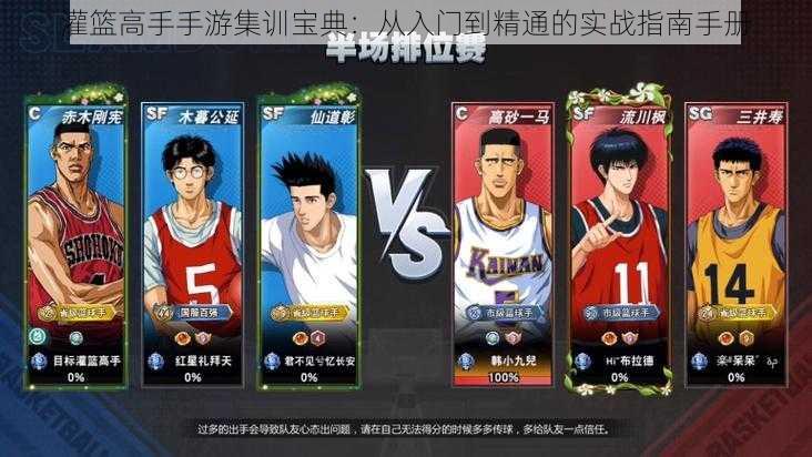 灌篮高手手游集训宝典:从入门到精通的实战指南手册