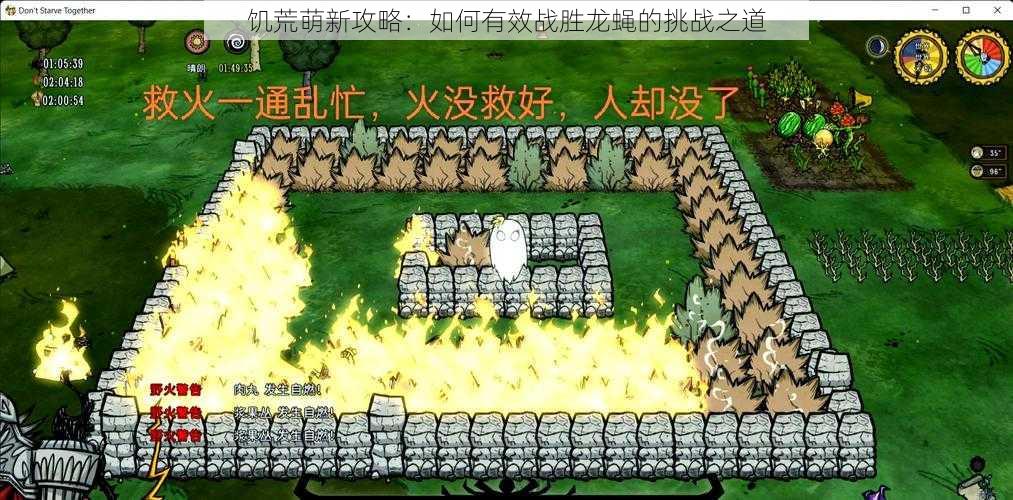 饥荒萌新攻略:如何有效战胜龙蝇的挑战之道