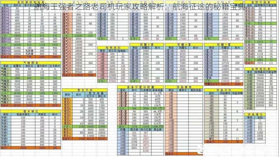 航海王强者之路老司机玩家攻略解析：航海征途的秘籍宝典