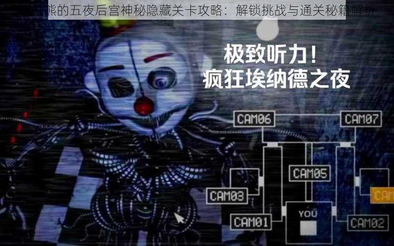 玩具熊的五夜后宫神秘隐藏关卡攻略：解锁挑战与通关秘籍解析