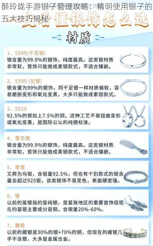 醉玲珑手游银子管理攻略：精明使用银子的五大技巧揭秘